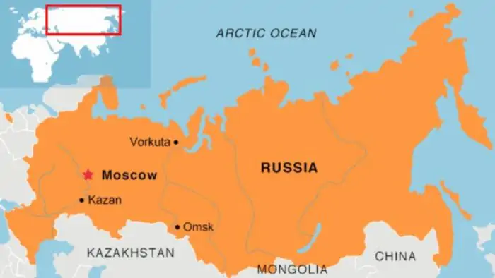 Где находится Москва — столица России