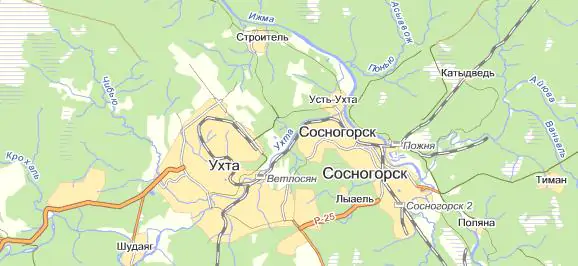 Где находится Ухта — точные координаты и логистика